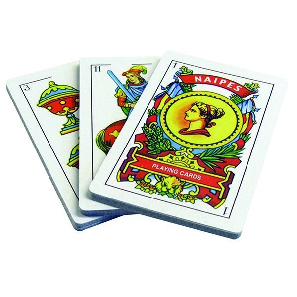 BARAJA ESPAÑOLA PLAST. NE40 CJA C40PZ BARR. E.20 C.200